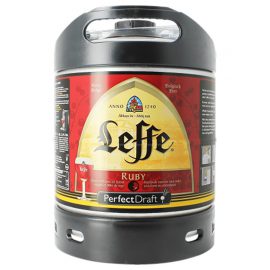 Mini Fût Leffe Ruby fruitée 6 litres