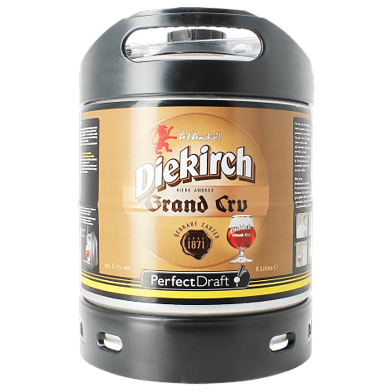 Mini Fût Diekirch grand cru ambrée 6 litres