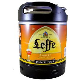 Mini Fût Leffe ambrée 6 litres