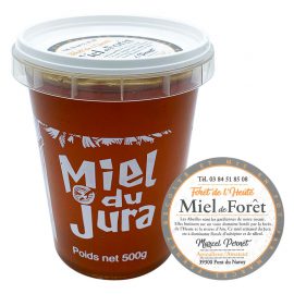 Miel de forêt pot plastique 500 gr