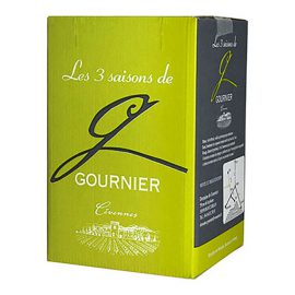 BIB 5L IGP BLANC CEVENNES  DOMAINE  GOURNIER